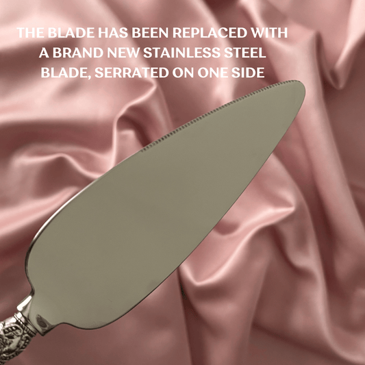 Personalised Mother Of Pearl Cake Slice