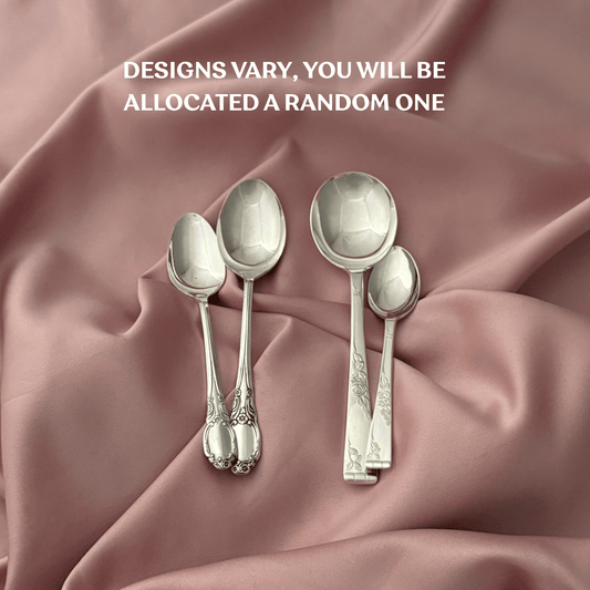 The Big & Little Spoon Set | Personalised Vintage Spoons