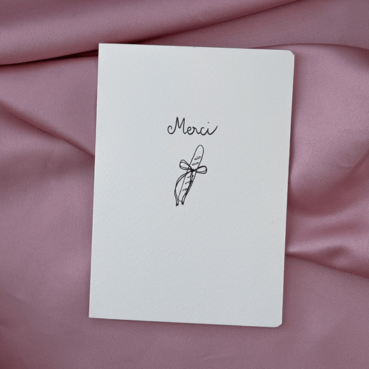 Greeting Card | Merci