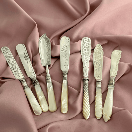 Personalised Vintage Mother Of Pearl Butter Spreader