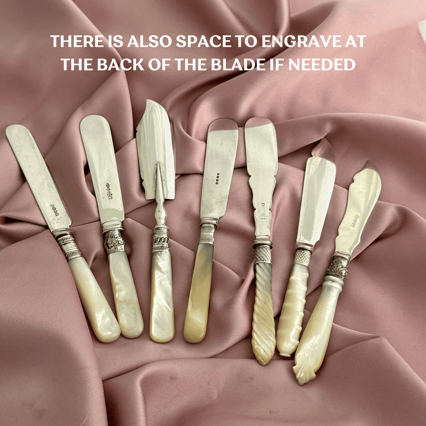 Personalised Vintage Mother Of Pearl Butter Spreader