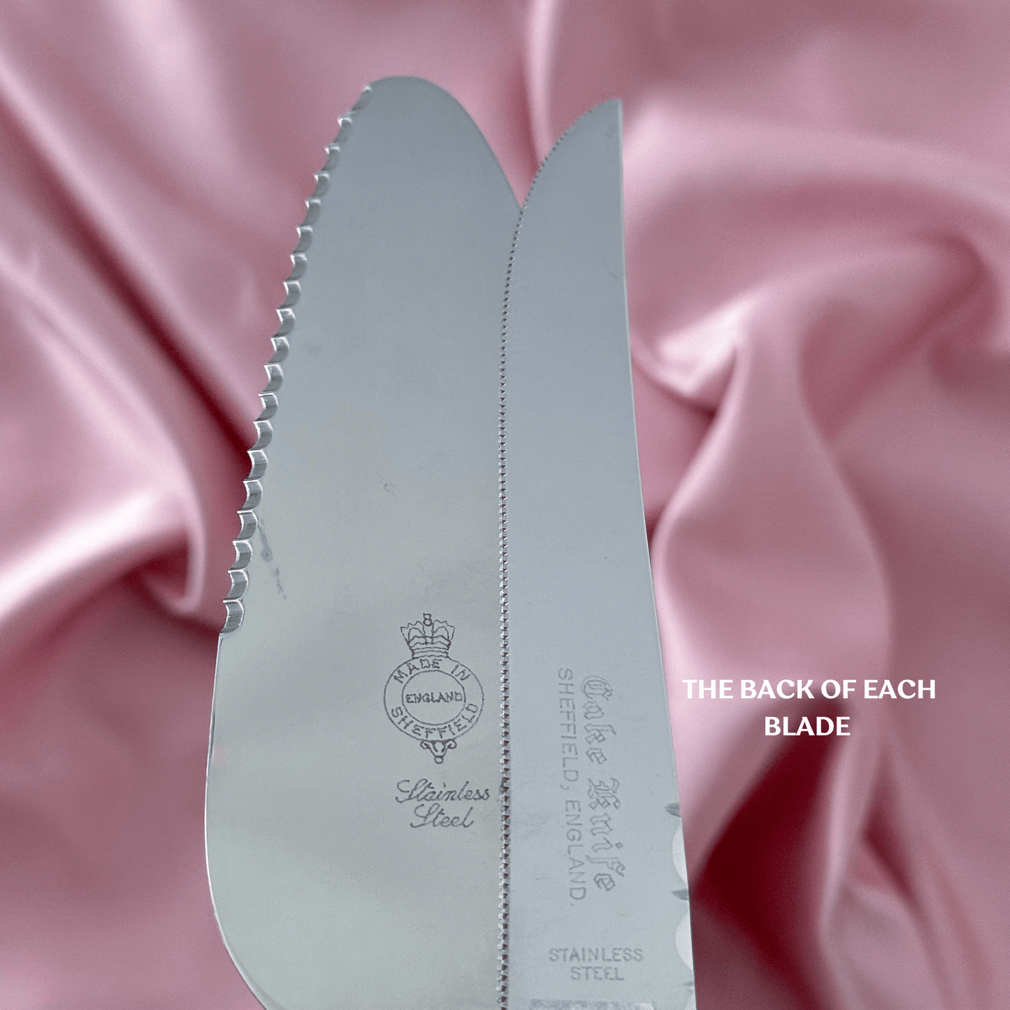 Wedding Gift Set: Personalised Vintage Cake Slice and Knife | Shell