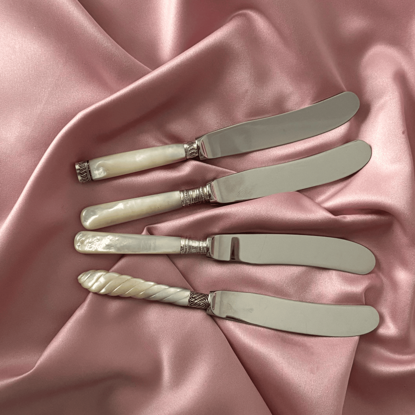 Personalised Mother Of Pearl Butter Knife