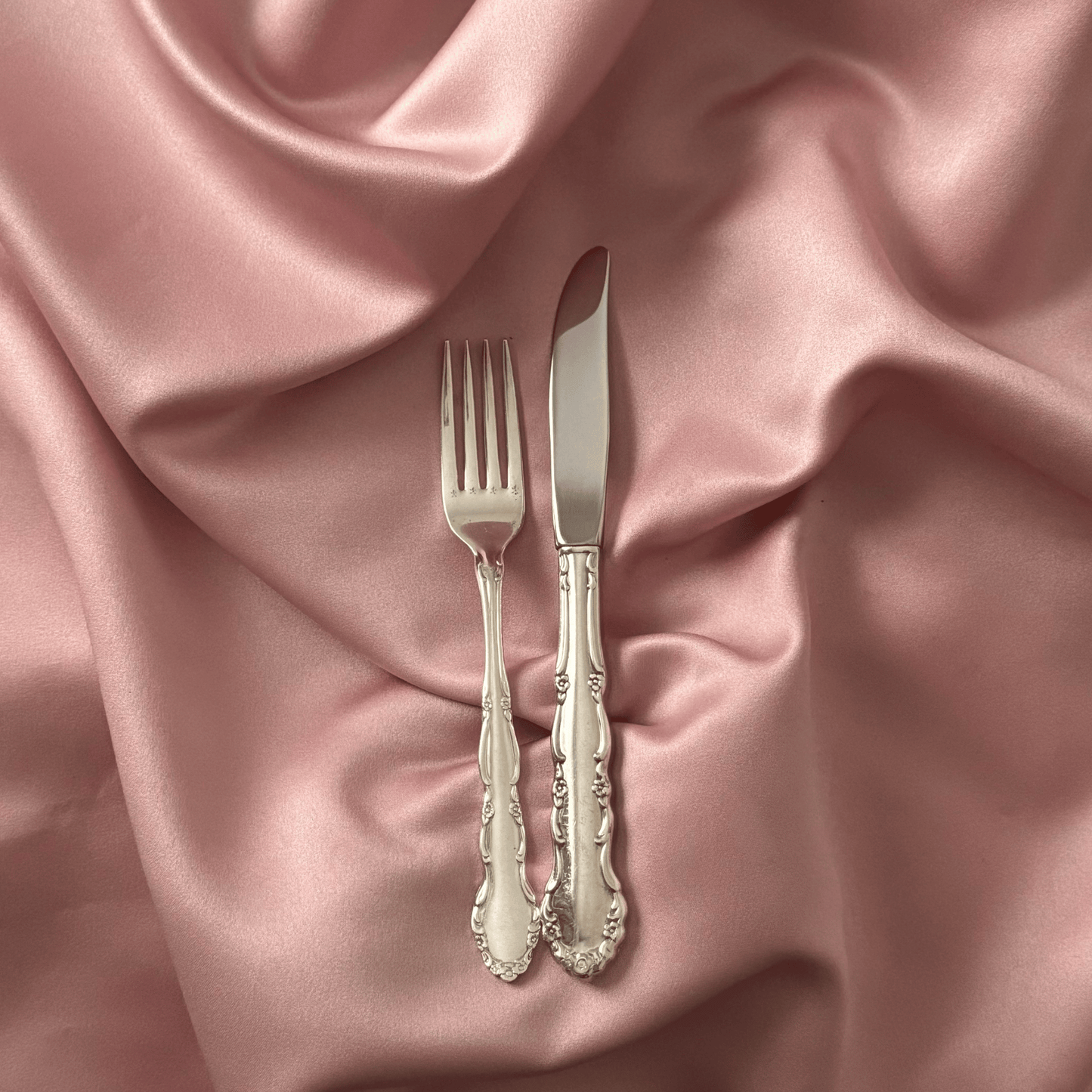 Set of 2 Personalised Vintage Fork & Matching Knife