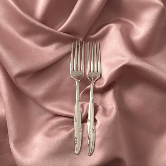 Set of 2 Personalised Vintage Forks
