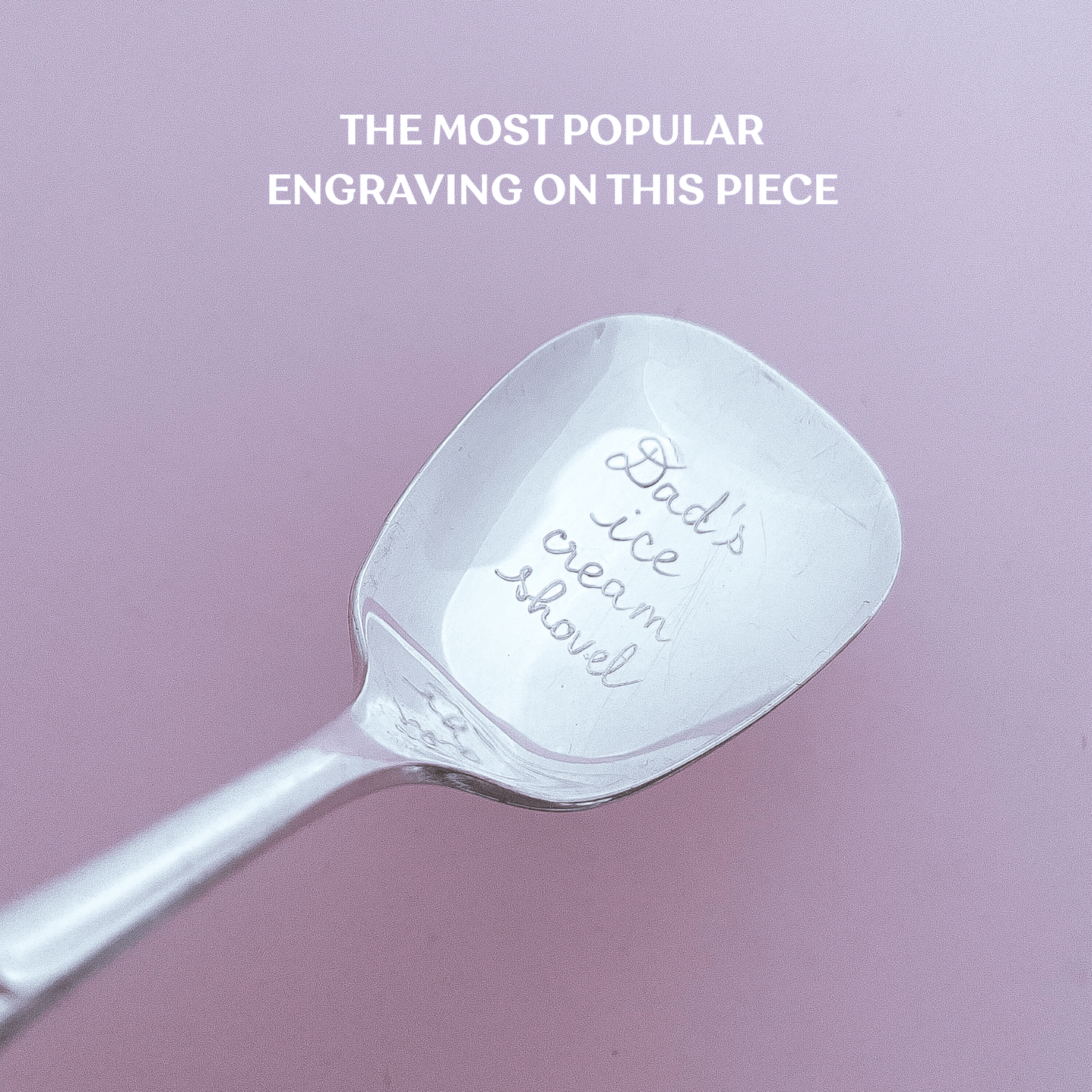 Personalised Vintage Shovel Spoon